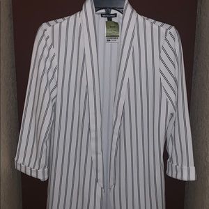 Women’s striped blazer